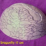 Waterlily & Dragonfly 17 cm